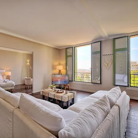 Apartment Immogroom - Large - Parking - Air Conditioning - Sea View - Wifi